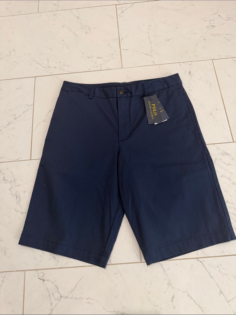 Polo by Ralph Lauren Navy Flat-Front Boy’s Shorts Size 20